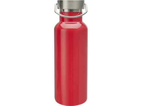 Бутылка для воды Thor из нержавеющей стали, сертифицированной по стандарту RCS, красный - рис 2.