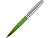 Ручка шариковая Стратосфера, зеленый/серебристый - миниатюра