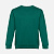 Свитшот унисекс Delta, темно-зеленый - миниатюра