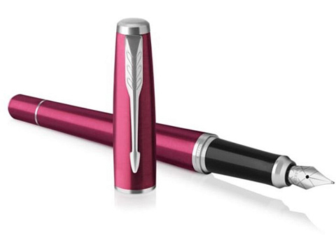 Перьевая ручка Parker Urban Core, Vibrant Magenta CT, F309, перо: F, цвет чернил: blue, в подарочной упаковке - рис 4.