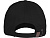 Бейсболка Мемфис 230 5-панельная, цвет черный - миниатюра - рис 5.