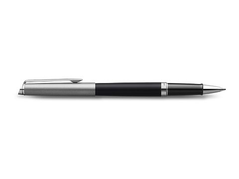 Ручка роллер Waterman Hemisphere Entry Point Stainless Steel with Black Lacquer в подарочной упаковк - рис 4.