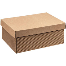 Подарочная коробка двусторонняя "Крафт" (24х17 см)