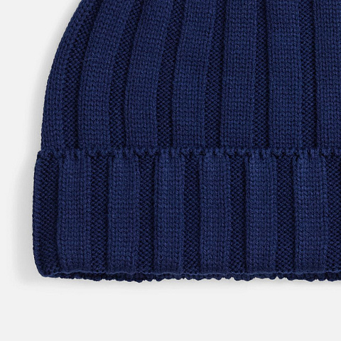 Шапка Metelitsa, темно-синяя (сапфир) - рис 4.