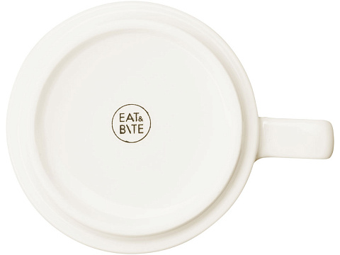 Набор чашка с бамбуковым блюдцем Sheffield, белый (Р) - рис 3.