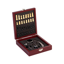 Винный набор с шахматами