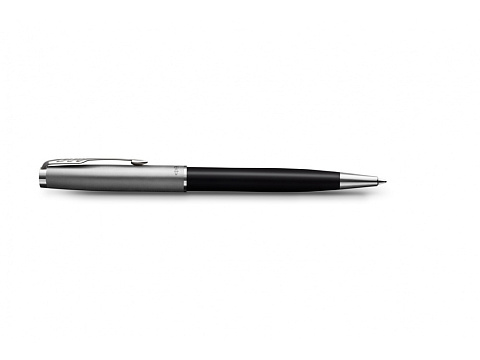 Шариковая ручка Parker Sonnet Entry Point Black Steel CT, стержень: M, цвет чернил: black , в подарочной упаковке - рис 4.