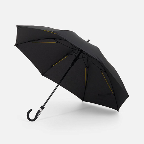 Зонт-трость Rainzee, ver.2, черный - рис 2.