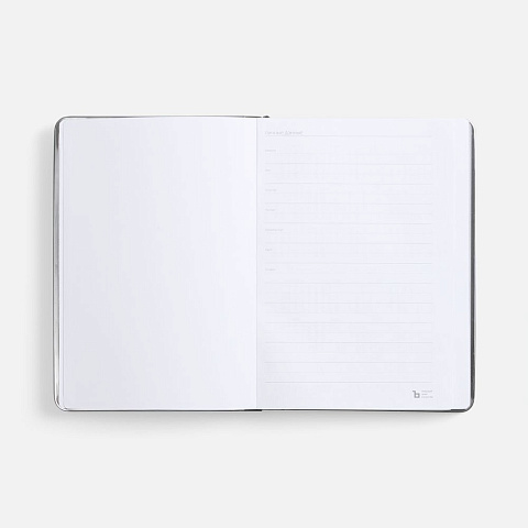 Ежедневник Metal Frame на заказ, датированный, серый - рис 9.