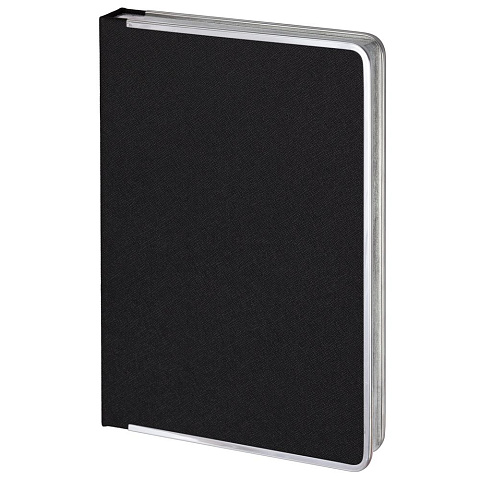 Ежедневник Frame Metal, недатированный, черный