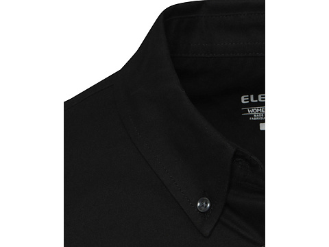 Sphene женская рубашка оксфорд - сплошной черный - рис 4.