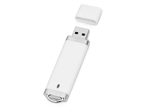 Флеш-карта USB 2.0 16 Gb Орландо, белый - рис 2.