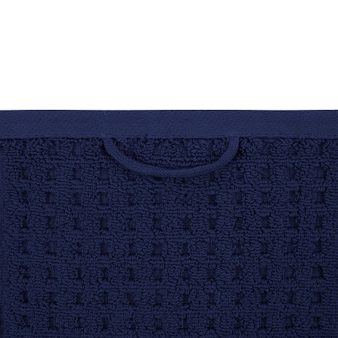 Полотенце Farbe, большое, синее - рис 5.