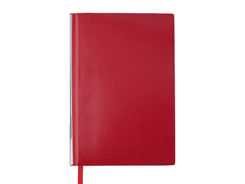 Блокнот А5 Scribe, гибкая обложка, 96 листов 80 гр/м2, красный - рис 2.