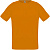 Футболка унисекс Sporty 140, оранжевый неон - миниатюра