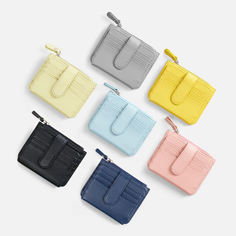 Картхолдер на молнии Unison, черный - рис 8.