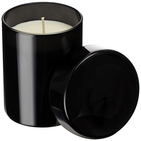 Ароматическая свеча Flikka, сандал и амбра, черная
