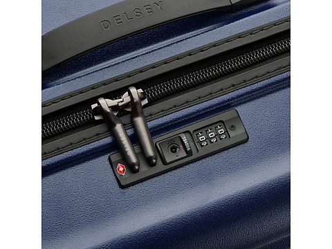 Чемодан 4-х колесный DELSEY, TURENNE 2.0, 91л, темно-синий - рис 4.