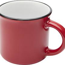 Bari керамическая кружка объемом 240 мл, красный