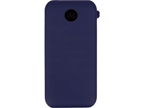 Внешний беспроводной аккумулятор с подсветкой лого Astro, 10000 mAh, темно-синий (Р) - рис 5.