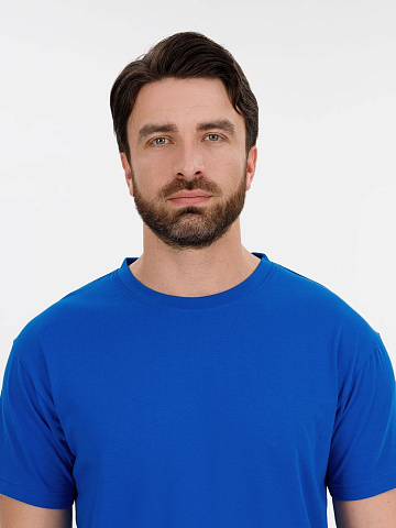 Футболка унисекс T-Bolka 180, синяя - рис 7.