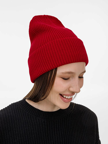 Шапка Nobilis Mono, красная - рис 6.