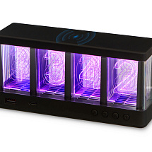 Часы с беспроводной зарядкой Cyber, 10 Вт (Р)