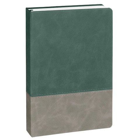 Ежедневник Horizon, недатированный, серый с зеленым - рис 4.