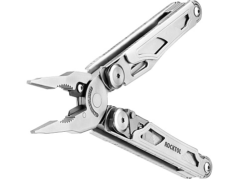 Мультитул Rocktol 29 в 1 со сменными резцами и пилой, нержавеющая сталь, нейлоновый чехол - рис 8.