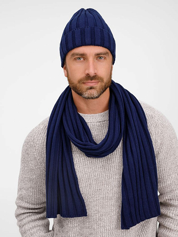 Шарф Metelitsa, темно-синий (сапфир) - рис 7.