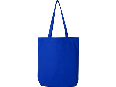 Orissa эко-сумка из органического материала GOTS, плотностью 270 г/м² - Ярко-синий - рис 3.