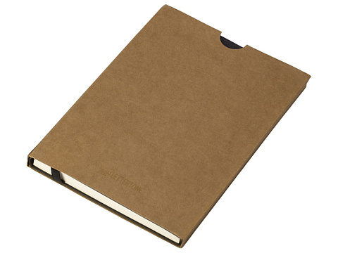 Бизнес блокнот Supreme с вставкой из софт-тача, гибкая обложка, 128 листов, черный - рис 12.