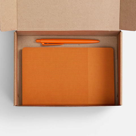 Набор Knit Warm, оранжевый - рис 3.