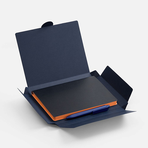 Набор Doppio, синий с оранжевым - рис 3.