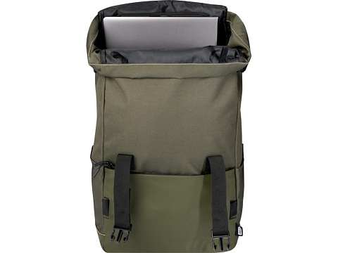 Roam модульный рюкзак из переработанных материалов, сертифицированных согласно GRS - Зеленый - рис 4.