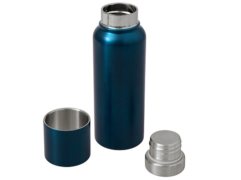 Вакуумный термос c магнитной крышкой Magne, 500 мл, темно-синий - рис 6.