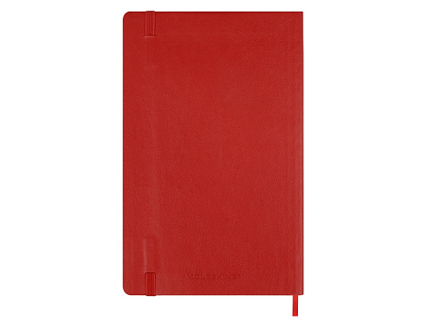 Записная книжка Moleskine Classic Soft (в линейку), Large (13х21см), красный - рис 5.