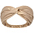 Повязка для волос Essential, бежевая - миниатюра