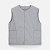 Жилет унисекс Veter, серый - миниатюра