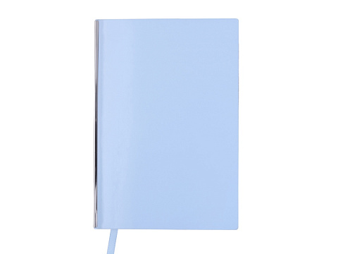 Блокнот А5 Scribe, гибкая обложка, 96 листов 80 гр/м2, голубой - рис 2.