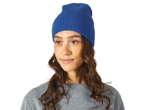 Шапка Nordend, крупный риб, классический синий - рис 3.