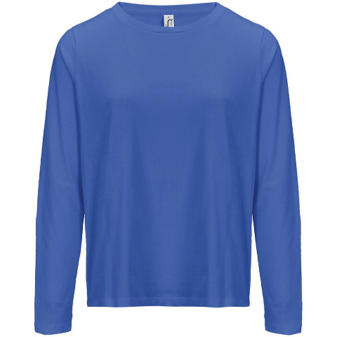 Футболка с длинным рукавом женская Monarch Women, ярко-синяя - рис 2.