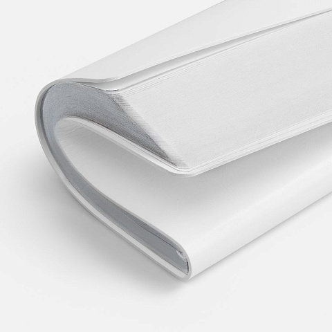 Ежедневник Nebraska Flex, недатированный, белый с серебристым - рис 8.