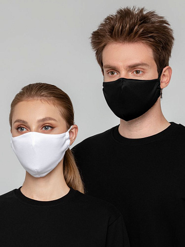 Маска для лица, черная - рис 8.