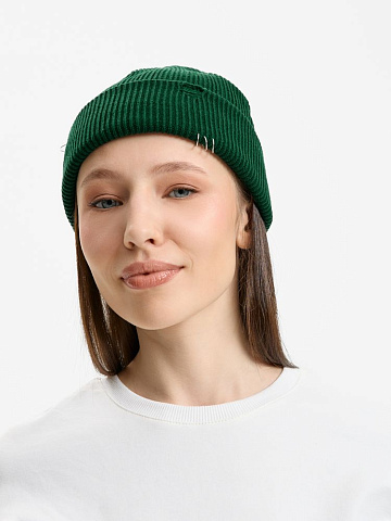 Шапка Ribelle, темно-зеленая (хвойная) - рис 7.
