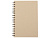 Блокнот на спирали в картонной обложке с переработанной бумагой Mania, натуральный - миниатюра - рис 2.