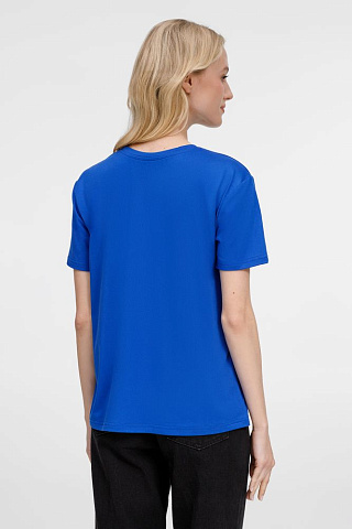 Футболка унисекс Senti, ярко-синяя - рис 8.