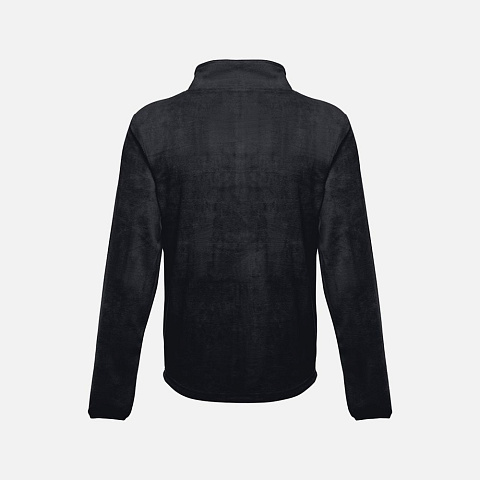 Куртка флисовая мужская Helsinki, черная - рис 4.