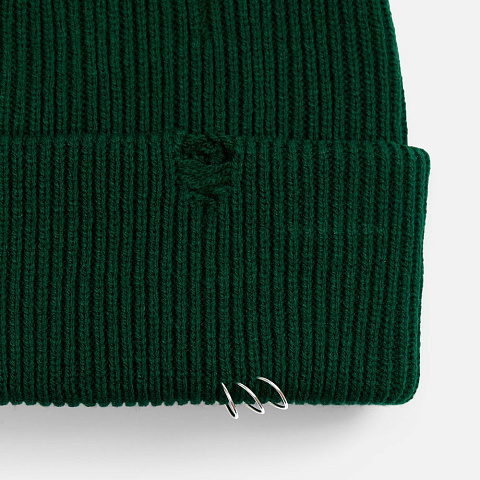 Шапка Ribelle, темно-зеленая (хвойная) - рис 4.