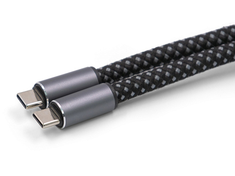 Ремешок-держатель для телефона с зарядным кабелем USB-C - USB-C Lany Wristband Charge Eco, серый - рис 6.